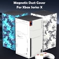 thumbnail image 2 of Magnetic Protective Case for Xbox Series X Console, Cover Skin PU leather material, Dustproof Closure Wrap & TOP Cover, Full Protection Accessories, 2 of 8