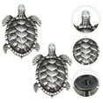 thumbnail image 1 of 2 Pcs Boutons de Porte en Forme de Tortue, Poignées de Tiroir en Alliage, 1 of 8