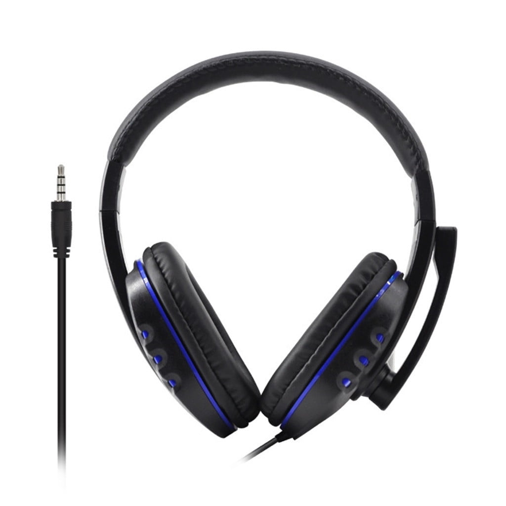 Wireless Headphones, Gaming Headset 3.5mm Over-Ear Headphone Microphone for Playststion, Bluetooth Over Ear Headphones(Black)