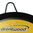 thumbnail image 2 of Brentwood 13 inch Carbon Steel Non-Stick Double Burner Comal Griddle, Black, 2 of 6