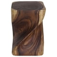thumbnail image 6 of Haussmann ® Big Twist Wood Stool Table 14 in SQ x 20 in H Antique Oak Oil - 14" x 14" x 20", 6 of 9