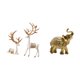 thumbnail image 5 of Escultura coleccionable europea de reno y , arte de resina, artesanía, figura de animal para estante, dormitorio, escritorio, decoración del h, 5 of 8
