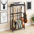 thumbnail image 5 of stusgo Multi Guitar Stand,Multiple Guitar Rack Holder for 7 Guitars,Guitars Display Rack with 2 Guitar Holders for Home,Stage,Studio, Black, 5 of 9