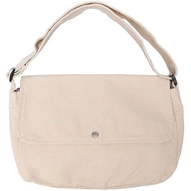LHSHID Messenger Bag Cutecore Fairycore Crossbody Purse Coquette Harajuku Shoulder Bag Preppy Stuff (White,One size)