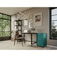 thumbnail image 2 of Space Solutions 18" Deep 3 Drawer Mobile Letter Width Vertical File Cabinet, Teal, 2 of 6
