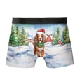 thumbnail image 2 of Hello Winter Cavalier King Charles Spaniel Frosty Morning Welcome Snowy Christmas All Over Print Boxer Briefs Underwear for Men Dad Dog Lover Gifts - 02018, 2 of 6