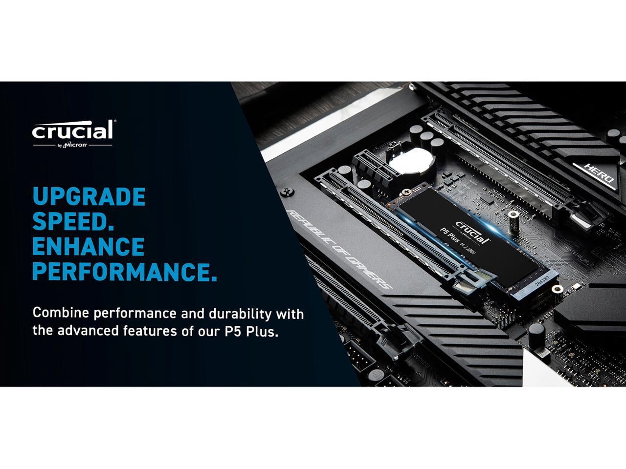 Crucial P5 Plus M.2 2280 500GB PCI-Express 4.0 NVMe 3D NAND