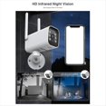thumbnail image 1 of Cámara WiFi Inalámbrica 1080P Impermeable de 2,4 G para Exteriores, Videovigilancia, Seguridad y Protección., 1 of 8