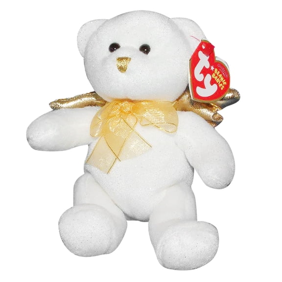 Ty Beanie Baby: Jubilant Gold Wings the Bear | Stuffed Animal | MWMT