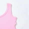 thumbnail image 5 of Tiijoy Little Girls One Shoulder Tank Top Solid Sleeveless Crop Top Gymnastics Dancewear, 5 of 8
