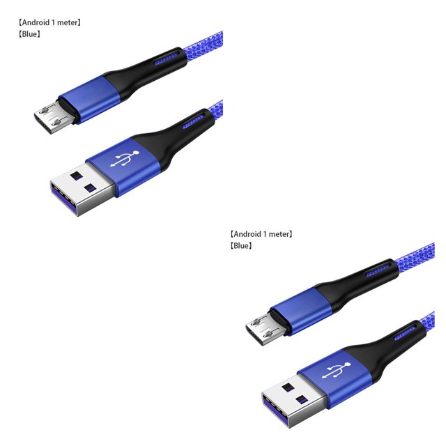 Tholdsy Micro Usb Kabel 3A Nylon Snel Opladen Usb Data Kabel Voor para Tablet Android Mobiele Telefoon Usb oplaadkabel Type1 NO1