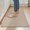 Beige&coffee, variant on Non Slip Kitchen Rug, Anti Cushioned Floor Mat for Kitchen, Durable Entryway Doormat, Dirt Resistant Small Runner Rug with Rubber Backing 23"x35.5"