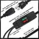 thumbnail image 3 of Black Extension Cord Y Splitter With Switched Plug, 1.8ft Us Plug, 3 of 5
