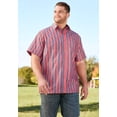 thumbnail image 6 of KingSize Men's Big & Tall Wrinkle-Resistant Short Sleeve Button Down, 6 of 6