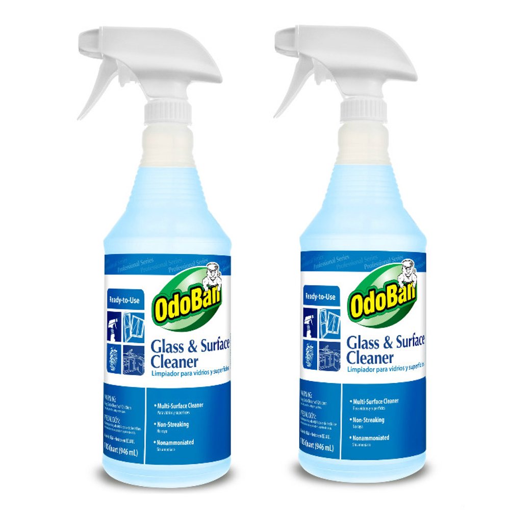 OdoBan Professional Cleaning Glass and Surface Cleaner, 32 oz Readyto