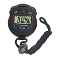 thumbnail image 1 of Temporizador de cronómetro digital profesional, cronógrafo LCD de mano Reloj de cronómetro resistente al agua con función de alarma para entrenadores deportivos y árbitros Sincero Hogar, 1 of 1