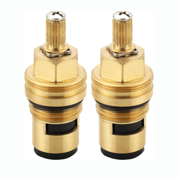2 Pieces High Performances Ceramic Valves Cartridges Strong & Leak Proof Ceramic Cartridges Easy to Use for Water Taps