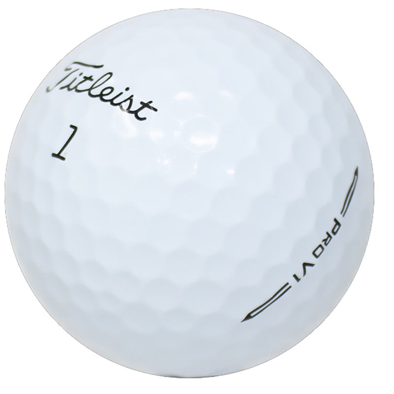 Pre-Owned Titleist Pro V1 Golf Balls 2023, Premium Refinished, Mint / AAAAA Condition, 48 Count, by Reload