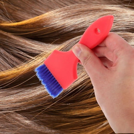 HOOWIFFY Highlight Brush for Highlighting Hair Dyeing Brush Plastic Soft Bristles for Salon Use 1Pack