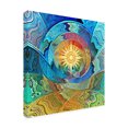 thumbnail image 4 of Canvas Wall Art - David Manlove 'Native Sun 2' Wall Art for Living Room, Bedroom, or Office Décor by Trademark Fine Art - 14 x 14 Inches, 4 of 4