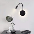thumbnail image 4 of Lámpara de pared LED YONGSHENG 3W + 8W con interruptor color Blanco, 4 of 4