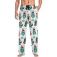 thumbnail image 4 of Blue Penguins Christmas Pajama Pants Mens Lounge Pants Casual Men Pajama Bottoms with Pockets Drawstring, 4 of 7