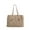 khaki, variant on Furry Tote Bag for Women - Winter Fringe Fuzzy Handbag Fur Shoulder Weekender Bag for Travel Work