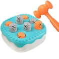 thumbnail image 1 of HLONK Whack Game Toy For Todddlers Interactive Cake Shape Wack Toys Toddler Pounding Toy For Hand Eye Co Ordination Development, 1 of 8