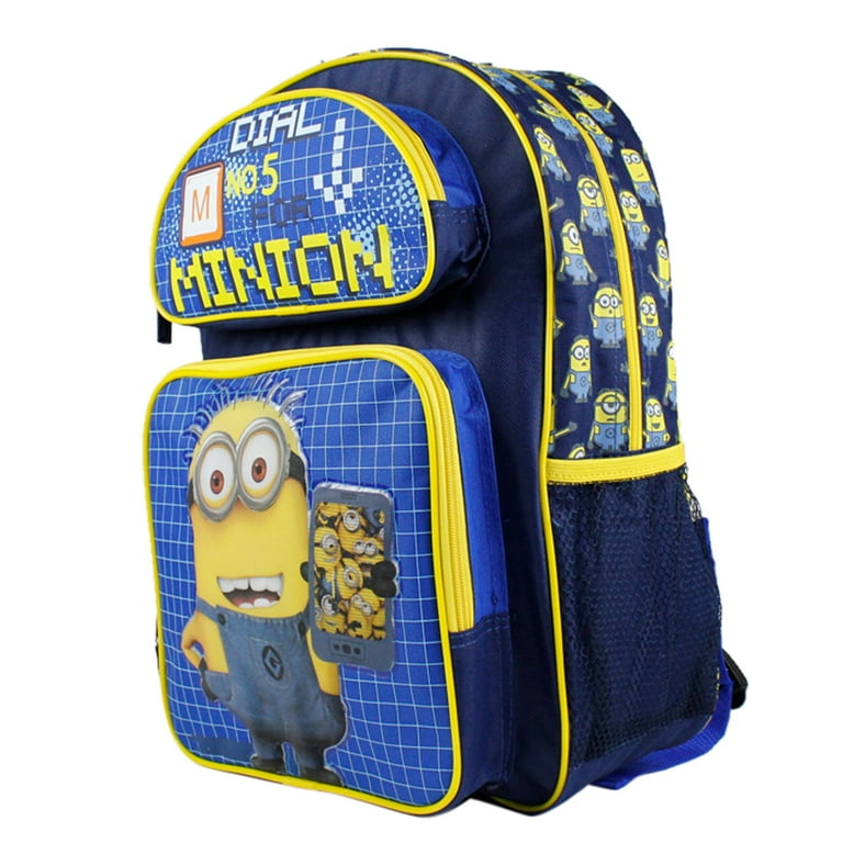 Minion top backpack walmart
