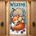 thumbnail image 6 of Cartoon Polar Bear Winter Banner Snowflakes Ice Skating Holiday Let it Snow for Winter Party Christmas Event Seasonal Decoration, 6 of 9