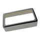 thumbnail image 5 of Cubierta de Pastilla de Latón Hugo Tapa de pastilla Humbucker Cromo 70 x 38 x 20 mm, 5 of 8