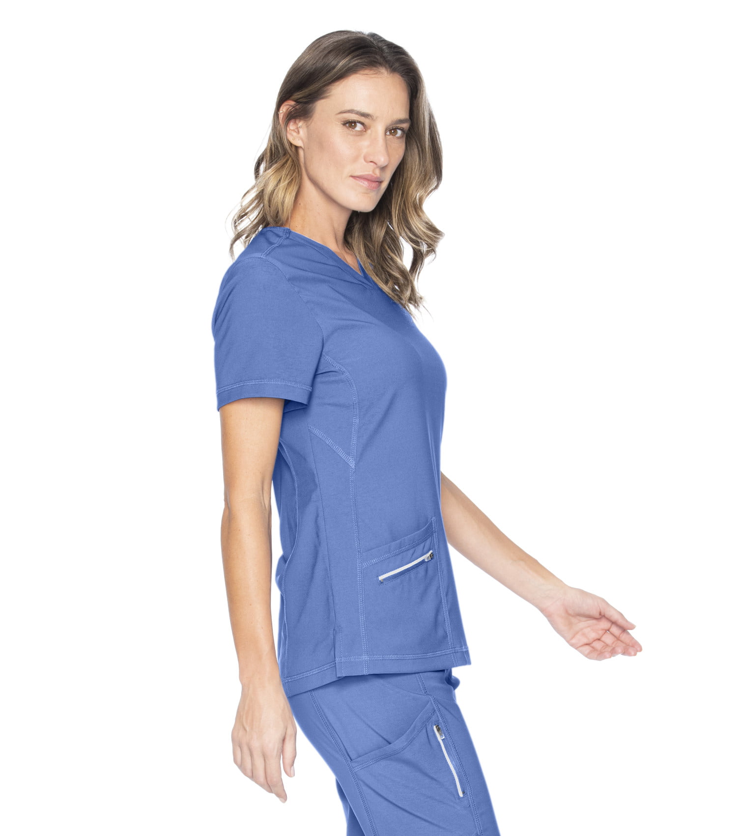  URBANE Ultimate Notch Neck Scrub Top for Women: Contemporary  Slim Fit, Luxe Soft Stretch Fabric Medical Scrubs 9062 Steel Grey :  Clothing, Shoes & Jewelry