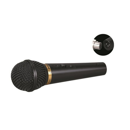 PYLE PPMIK - Dynamic Microphone, Handheld Unidirectional Mic with 15' ft. XLR