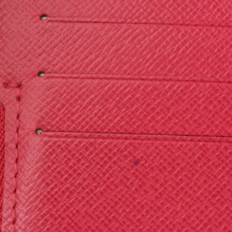 red and black louis vuittons wallet