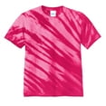 thumbnail image 5 of Port  Company - Tiger Stripe Tie-Dye Tee. PC148 4X-Large Pink, 5 of 6