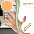 thumbnail image 4 of Visland Beech Wood Oven Rack Puller Convenient Smooth Baking Cooking Grilling Kitchen Accessory, 4 of 5