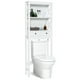 thumbnail image 2 of Armario de Almacenamiento sobre Inodoro Costway Organizador de Baño Blanco 60 x 20 x 165,5 cm, 2 of 9