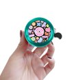 thumbnail image 5 of WIRESTER Green Bicycle Bell Aluminum Alloy Mini Bike Bell With Ring Horn Accessories for Adults Men Women Kids Girls and Boys -Y2K High-Teen Records, 5 of 7