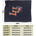 thumbnail image 3 of Langston University Fleece Blanket, Very Soft Microfiber Flannel Blanket for Couch Warm and Cozy for All Seasons, 3 of 6