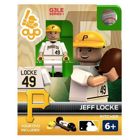 - MLB Generation 3 Series 1 Jeff Locke Minifigure