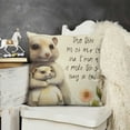 thumbnail image 2 of YINGXI  to My Wife Throw Pillow Cover,Women Gift Mother's Day Birthday Cushion Case from Husband 22x22in, 2 of 5