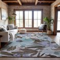 thumbnail image 6 of Addison Rugs Mayfield Premium Machine Washable Transitional Floral Taupe Rectangle Rug, 9' x 12', 6 of 6