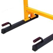 BalanceFrom Multi-Function Dip Stand Dip Station Dip Bar with Improved Structure Design, 500-Pound Capacity