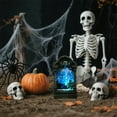thumbnail image 6 of HomeKingdee Halloween LED Graveyard Tombstones Halloween Headstone Light Skull Graveyard Lamp Halloween Decoration Halloween Yard Decorations Headstone Decorations, 6 of 6