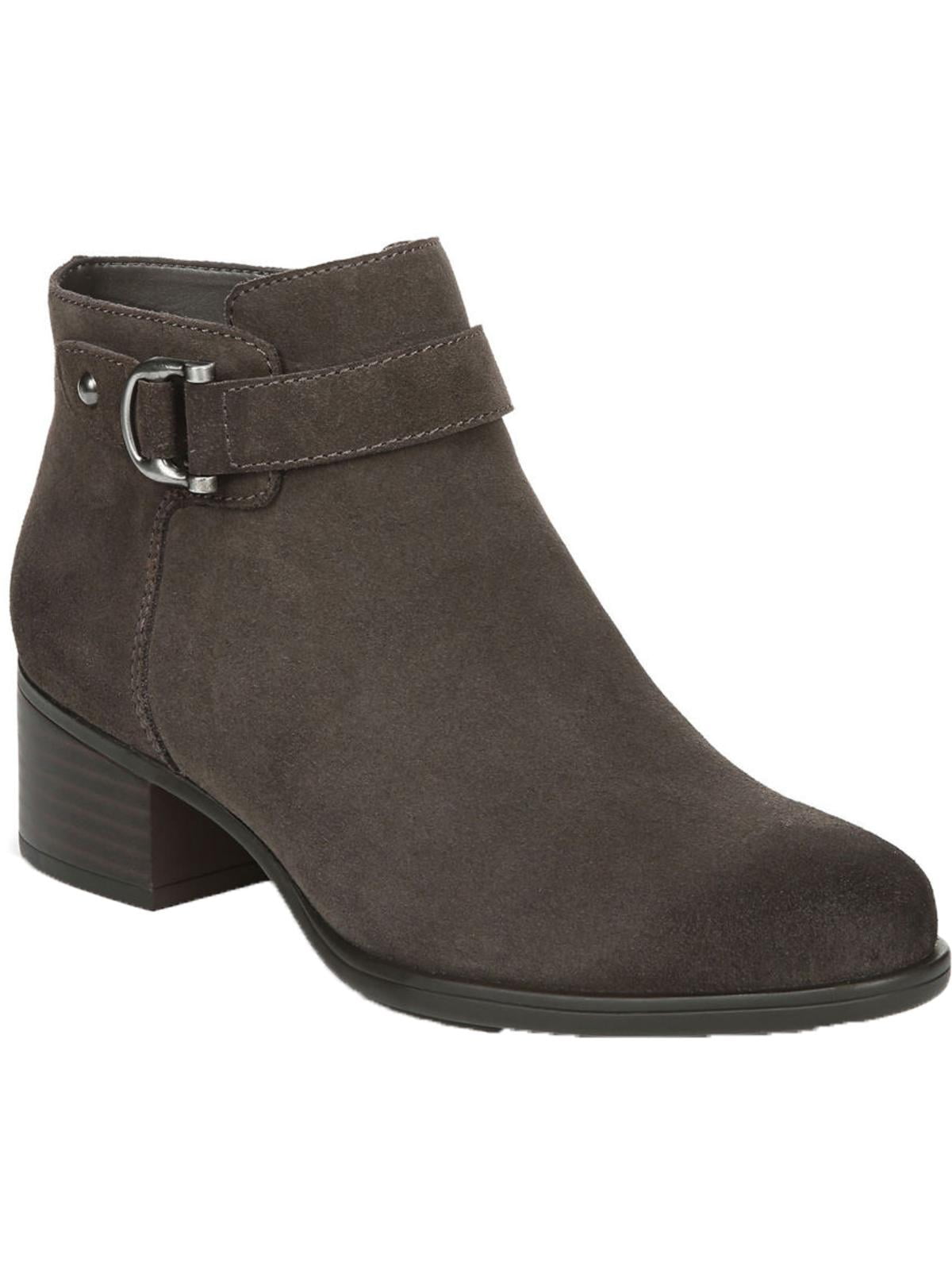 naturalizer suede ankle boots