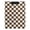 Brown and Cream Checkered, variant on A4 Double Clip File Folder 18.9x12.6in Clipboards Foldable Binder Holds 80 Sheets Project Folder for Office, Home Brown and Cream Checkered