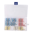 thumbnail image 1 of Conectores de alambre sellados con soldadura a prueba de agua 150PCS Kits de conectores a tope a prueba de agua Conectores de soldadura termorretráctiles para conectores de alambre autoadherentes, 1 of 5