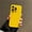 Yellow, variant on SaniMore for iPhone 15 Pro Liquid Magnetic Case, Flexible TPU Case with Wireless Charging & Tempered Glass Camera Lens Protector for iPhone 15 Pro Shockproof Protective Cover, Black