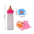 thumbnail image 4 of Xubinwww Baby Dolls Feeding Bottle Set Doll Accessory Disappearing Milk Juice Pretend Play Toy For Kids 75ml Early Chapter Books for Girls Sensibility in Education Assessment in Early Childhood, 4 of 9