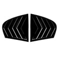 thumbnail image 1 of Car Rear Window Shutter Cover Trim Window Louver Side Vent Trim for 5 Series E60 2004-2010, 1 of 5